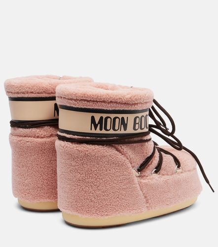 Schneestiefel Icon Low aus Teddyleece - Moon Boot - Modalova