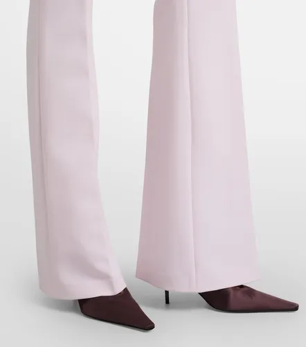 Alexa high-rise crepe flared pants - Safiyaa - Modalova