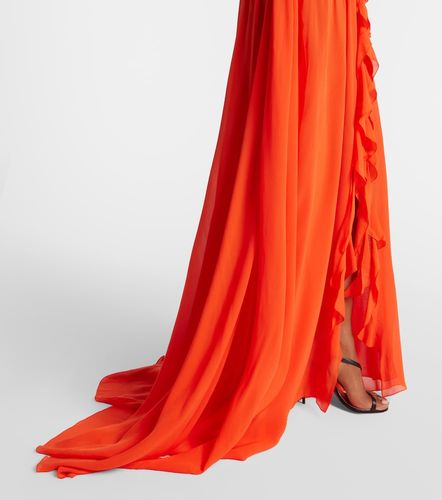 Blumarine Ruffled georgette gown - Blumarine - Modalova