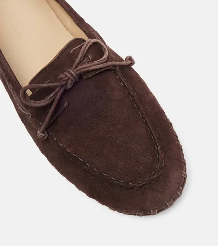 Driver embroidered suede loafers - Le Monde Beryl - Modalova