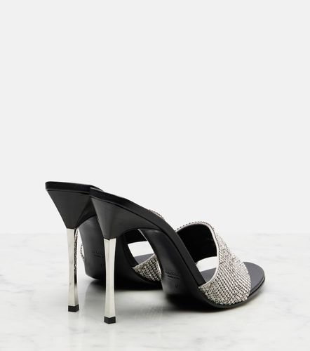 Bombshell 120 embellished satin mules - Gucci - Modalova