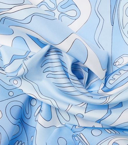 Pañuelo Angoli de sarga de seda - Pucci - Modalova