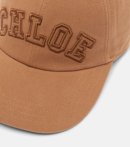 Signature canvas baseball cap - Chloe - Modalova