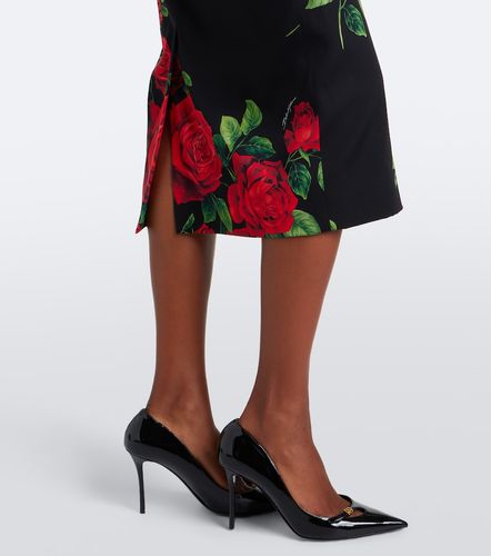 Bleistiftrock aus einem Seidengemisch - Dolce&Gabbana - Modalova