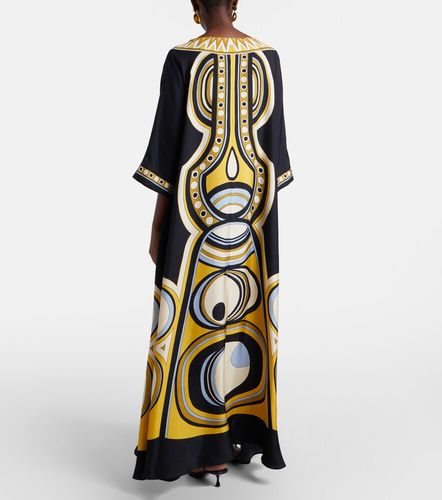 Vestido largo Muumuu de sarga de seda - La DoubleJ - Modalova