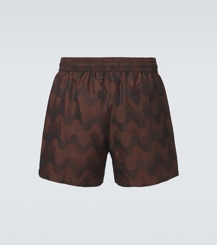 Rio printed jacquard swim trunks - Frescobol Carioca - Modalova