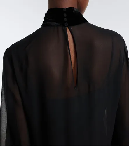 Elegante silk georgette gown - Max Mara - Modalova
