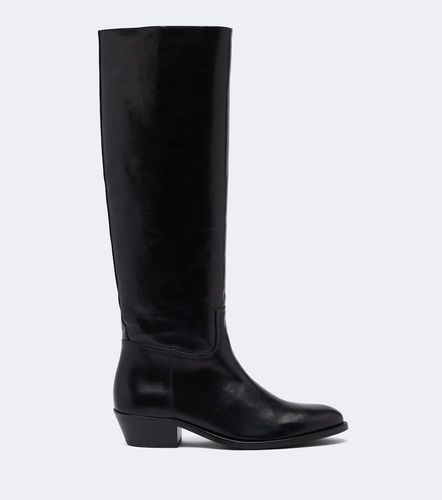 JUDE Den leather knee-high boots - JUDE - Modalova
