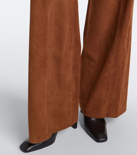 Pantaloni a gamba larga Dena in suede - Arma - Modalova