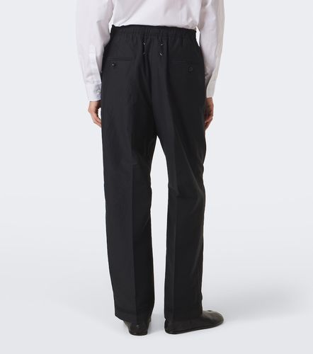 Pantaloni regular in misto cotone e seta - Maison Margiela - Modalova