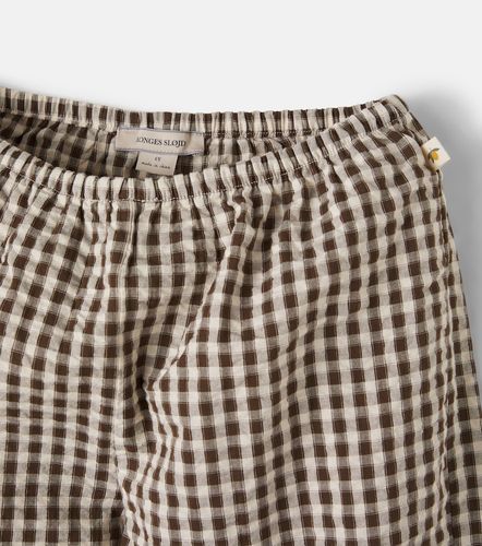 Konges Sløjd Pantalones Kim de sirsaca de algodón a cuadros vichy - Konges Slojd - Modalova
