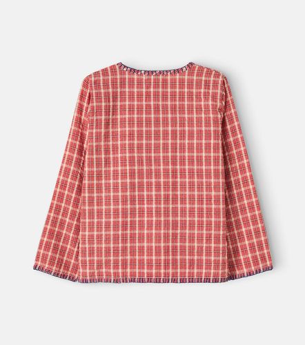 Blusa Beau de algodón a cuadros - Bebe Organic - Modalova