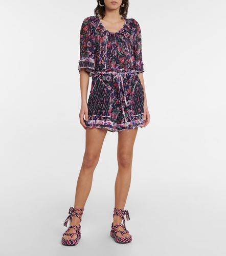Riolmy printed georgette shorts - Marant Etoile - Modalova