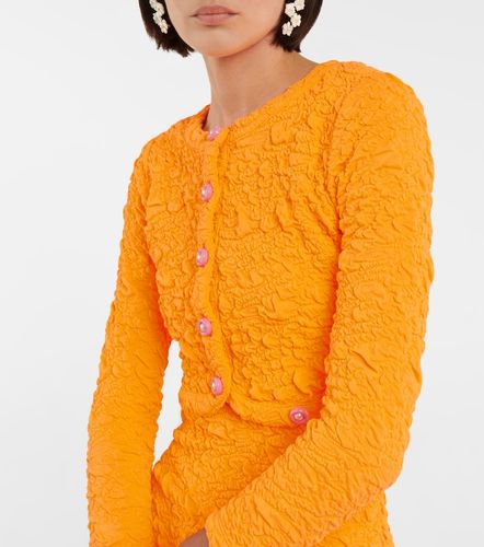 Cárdigan Senina arrugado cropped - LoveShackFancy - Modalova