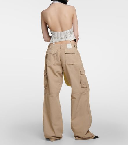 Adjustable wide-leg cargo pants - Coperni - Modalova