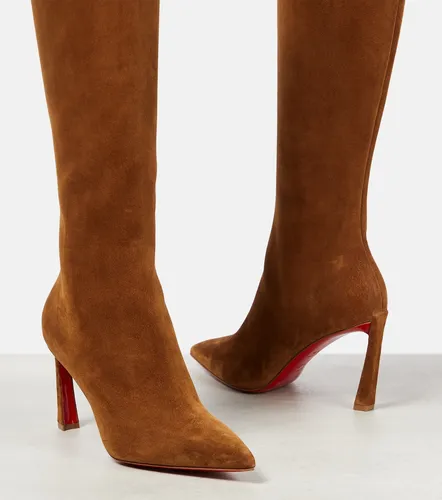 Condora Botta 85 suede knee-high boots - Christian Louboutin - Modalova