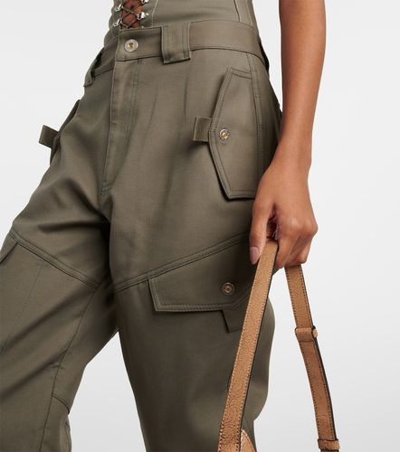 Pantalones cargo de sarga de algodón - Dion Lee - Modalova