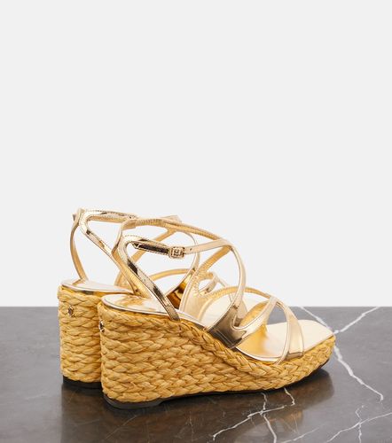 Sandali Ayla in pelle metallizzata - Jimmy Choo - Modalova