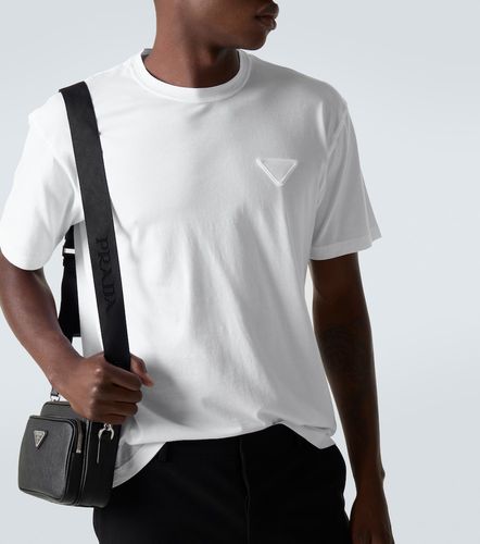 Camiseta de jersey de algodón - Prada - Modalova