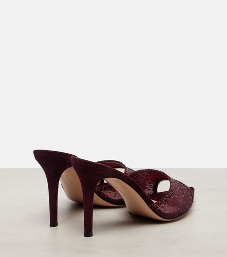 Mules Rania 85 con cristales - Gianvito Rossi - Modalova