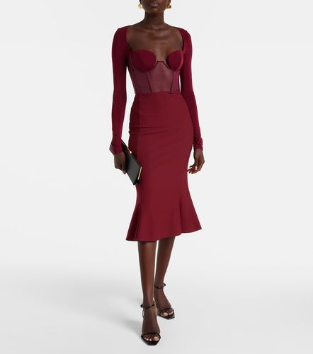 Vestido corsé con paneles - Nensi Dojaka - Modalova