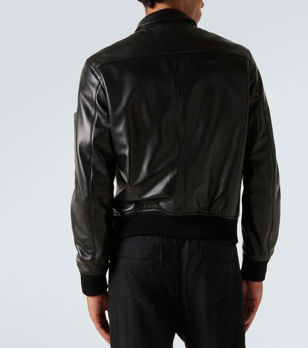 Tom Ford Leather blouson jacket - Tom Ford - Modalova