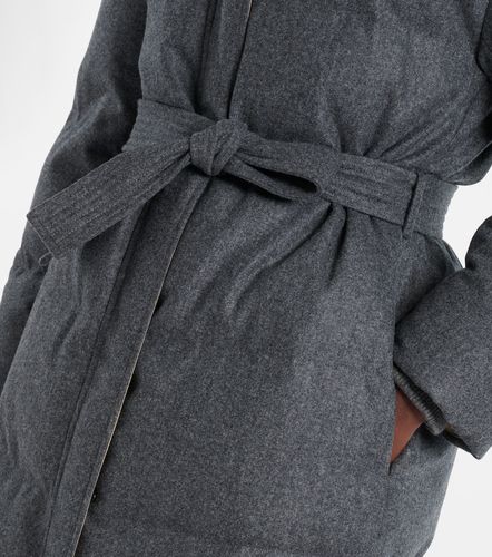 Virgin wool down coat - Brunello Cucinelli - Modalova