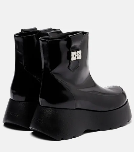 Ganni Botines con plataforma Kat - Ganni - Modalova