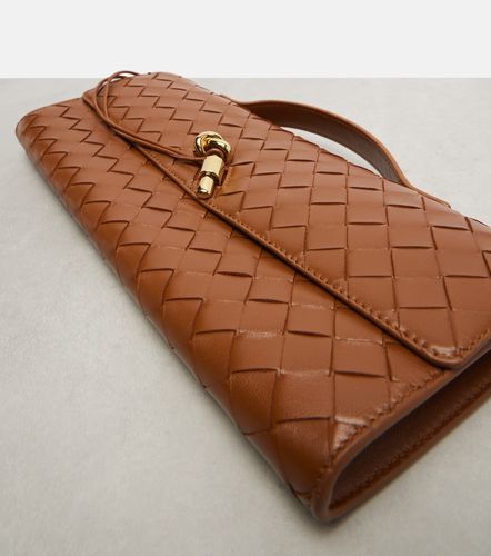 Intrecciato leather top-handle bag - Bottega Veneta - Modalova