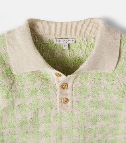 Polo June de algodón a cuadros - Bebe Organic - Modalova