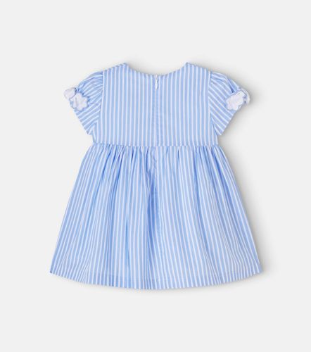 Bebé - vestido de popelín de algodón a rayas - Patachou - Modalova