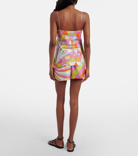 Pucci Shorts Iride in twill seta - Pucci - Modalova