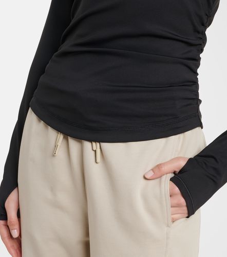 Top con zip e cappuccio - Adidas by Stella McCartney - Modalova