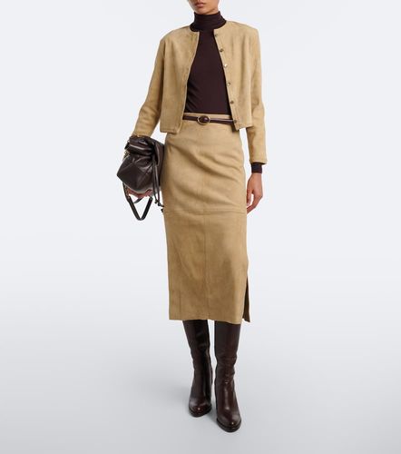Stouls Falda midi Winona de ante - Stouls - Modalova