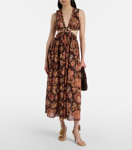 Verziertes Midikleid Aster aus Baumwolle - Zimmermann - Modalova