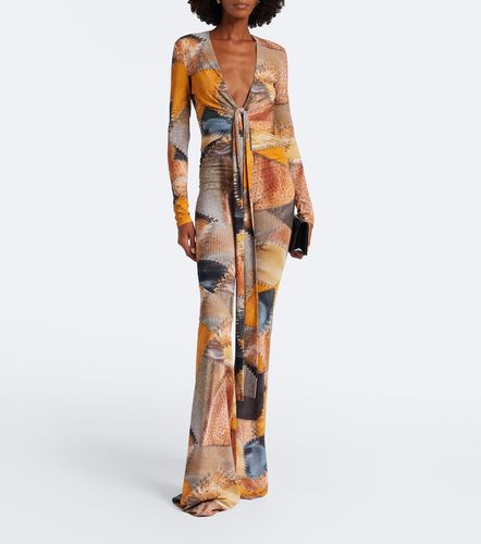 Mono flared Trompe l’œil - Roberto Cavalli - Modalova