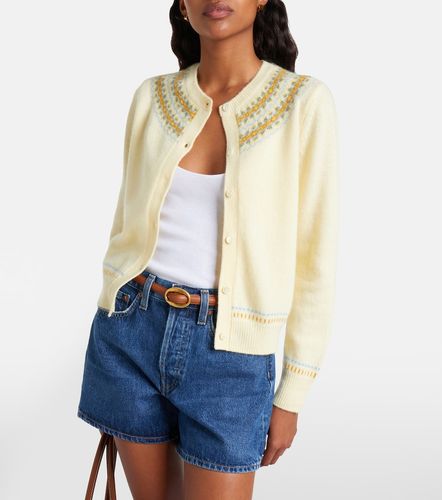 Olympe Fair Isle wool-blend cardigan - Doen - Modalova