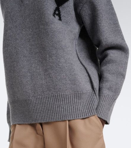 Ami de Coeur wool polo sweater - Ami Paris - Modalova
