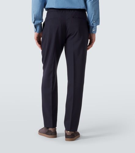 Zegna Wool tapered pants - Zegna - Modalova