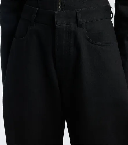 Alaia High-rise barrel-leg jeans - Alaia - Modalova