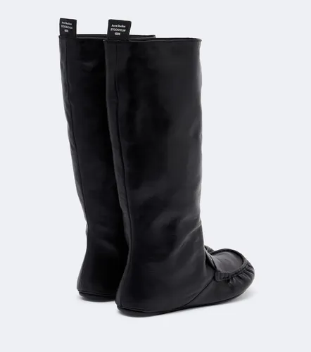 Botas alts Bojan de piel - Acne Studios - Modalova