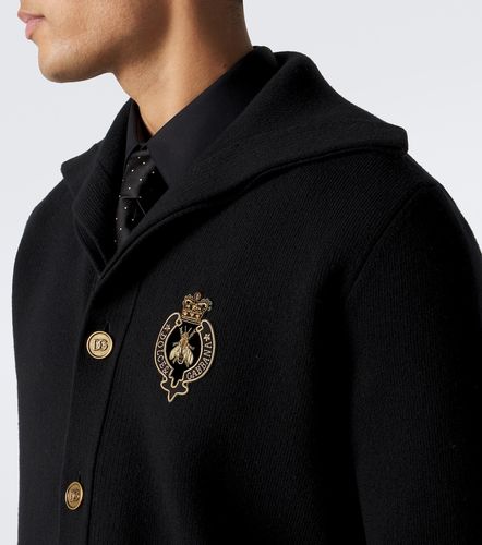Cardigan in lana vergine - Dolce&Gabbana - Modalova