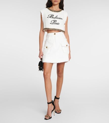 Balmain Minifalda de tweed - Balmain - Modalova