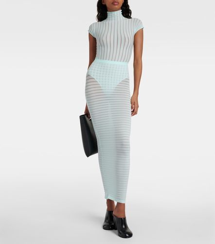 Alaïa Gonna lunga a righe - Alaia - Modalova