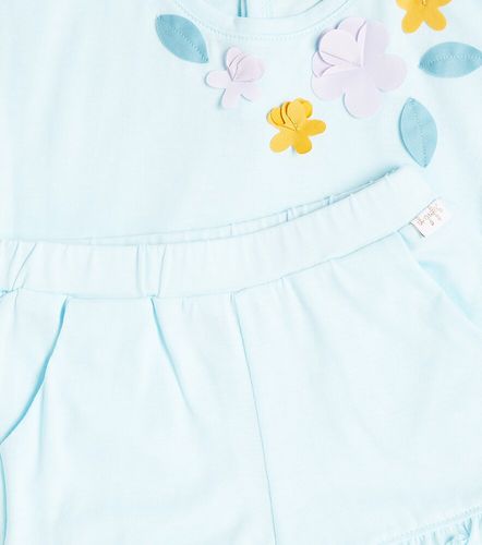Bebé - set de top y shorts de algodón - Il Gufo - Modalova