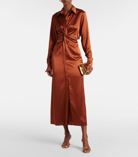 Galvan Abito midi Hock in satin - Galvan - Modalova