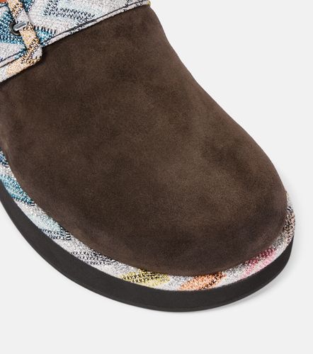 Missoni Zigzag suede clogs - Missoni - Modalova