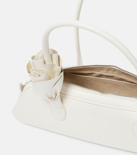Brigitte floral-applique leather shoulder bag - Magda Butrym - Modalova