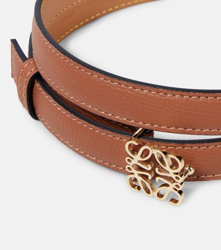 Loewe Anagram leather belt - Loewe - Modalova