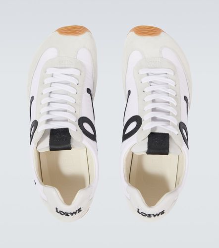 Ballet Runner 2.0 suede-trimmed sneakers - Loewe - Modalova